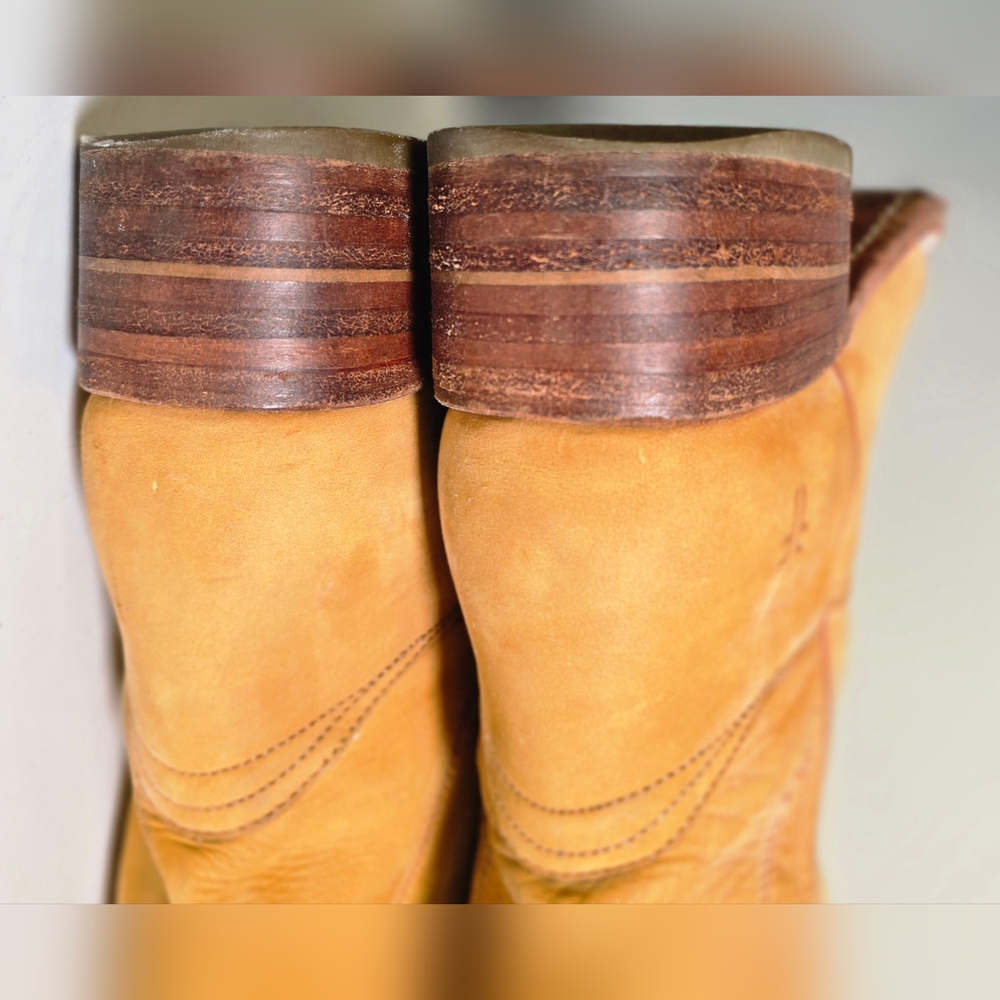 Frye Banana Campus Heeled Women's Boots 8 1/2 - Picture 10 of 16